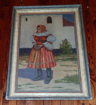 DĚVČICA V KROJI - SIGNOVÁN