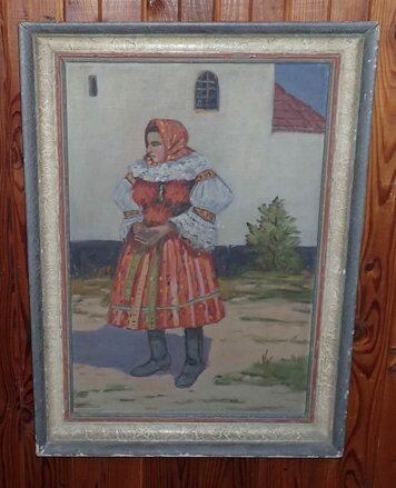 DĚVČICA V KROJI - SIGNOVÁN