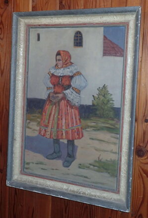 DĚVČICA V KROJI - SIGNOVÁN