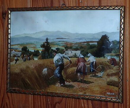 SEČENÍ OBILÍ - FIDLER