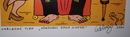 OČKOVÁNÍ JANA AMOSE - ČECH RINGO FRANTIŠEK