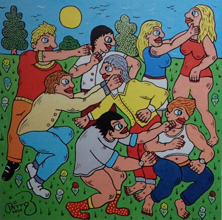 UCTĚNÍ PAMÁTKY VÁCLAVA HAVLA - ČECH RINGO FRANTIŠEK