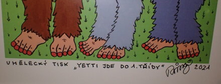 YETTI JDE DO 1. TŘÍDY - ČECH RINGO FRANTIŠEK