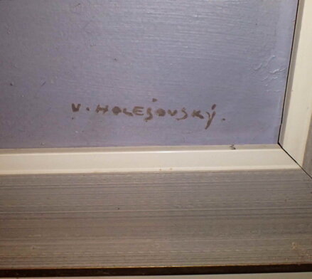 VRBY U VODY V ZIMĚ - HOLEŠOVSKÝ V.