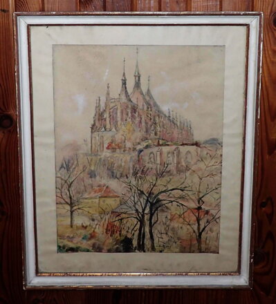 KUTNÁ HORA CHRÁM SV. BARBORY - KAFKA