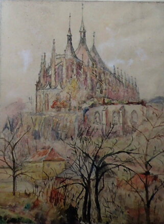 KUTNÁ HORA CHRÁM SV. BARBORY - KAFKA