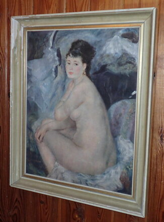 NAHÁ ŽENA NA GAUČI - RENOIR PIERRE-AUGUSTE - REPRODUKCE