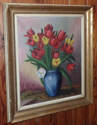 BAREVNÉ TULIPÁNY - SAPÁK E.