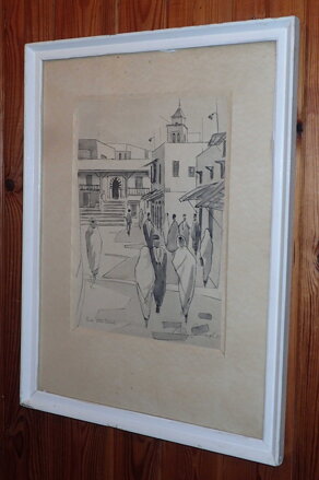 TUNISKO SIDI BOU SAID - SIEGL ÁDA (ADOLF VLADIMÍR SIEGL)