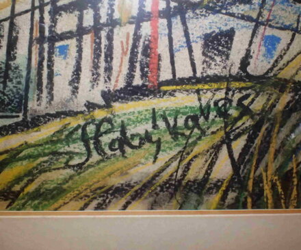 MALEBNÁ VESNIČKA U RYBNÍKA - SLABÝ KAREŠ KAREL