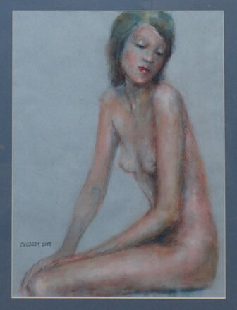 AKT SEDÍCÍ DÍVKY - SVOBODA KAREL