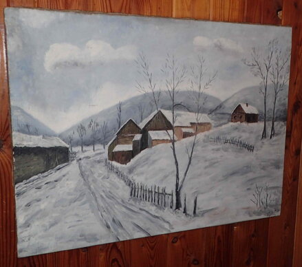 ZIMA VE VESNIČCE   - VYDRA
