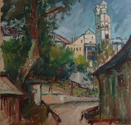 CHRUDIM HVĚZDÁRNA, MYDLÁŘOVSKÝ DŮM - BARVA VLADIMÍR J.
