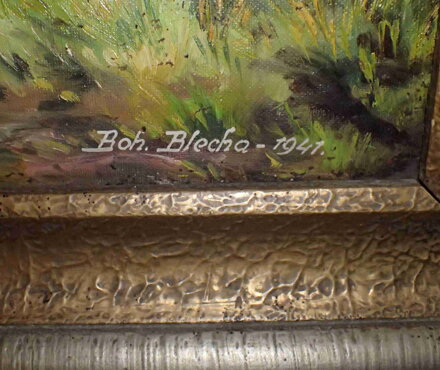 LESNÍ PĚŠINA - BLECHA BOHUMIL