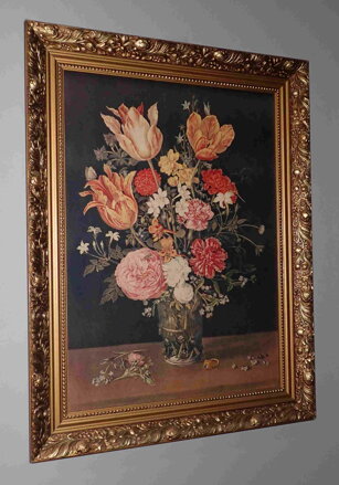 ZÁTIŠÍ S KVĚTINAMI - REPRODUKCE - BRUEGHEL JAN