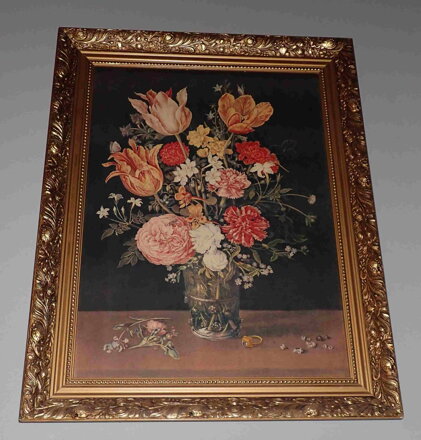 ZÁTIŠÍ S KVĚTINAMI - REPRODUKCE - BRUEGHEL JAN