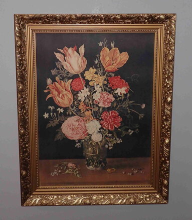 ZÁTIŠÍ S KVĚTINAMI - REPRODUKCE - BRUEGHEL JAN