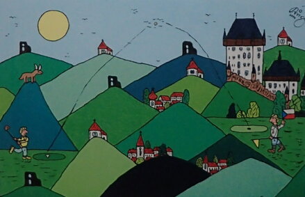 HOLE IN ONE KARLŠTEJN A KARLOVY VARY - ČECH RINGO FRANTIŠEK