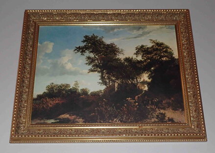 EVENING LANDSCAPE - JACOB ISAAKSZOON VAN RUISDAEL (RUYSDAEL)
