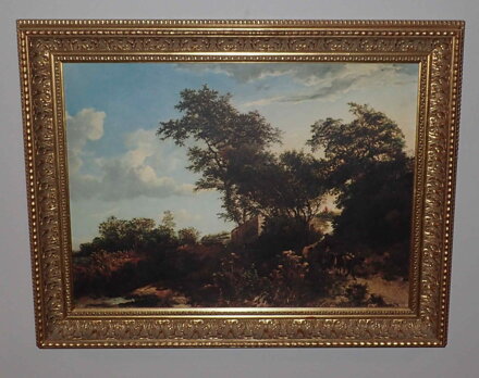 EVENING LANDSCAPE - JACOB ISAAKSZOON VAN RUISDAEL (RUYSDAEL)
