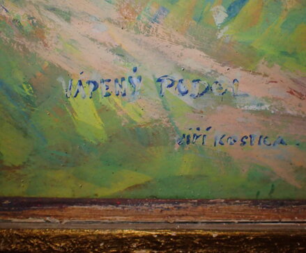VÁPENNÝ PODOL - KOSTKA JIŘÍ