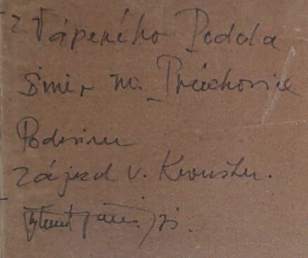 Z VÁPENNÉHO PODOLU NA PRACHOVICE PODZIM - KOSTKA JIŘÍ