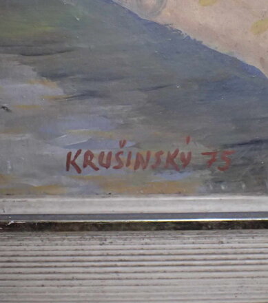 PODZIM U POTOKA - KRUŠINSKÝ