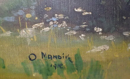 CESTA NA TRÁVU S KOSOU - MANDÍK O.