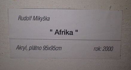 AFRIKA  - MIKYŠKA RUDOLF