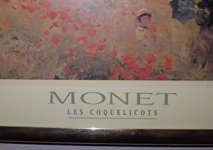 VLČÍ MÁKY - REPRODUKCE - MONET CLAUDE OSCAR