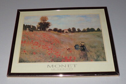 VLČÍ MÁKY - REPRODUKCE - MONET CLAUDE OSCAR