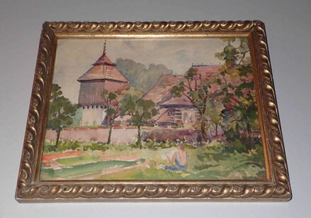 KOSTEL SV. PETRA A PAVLA SLAVOŠOV - MOUCHA LADISLAV