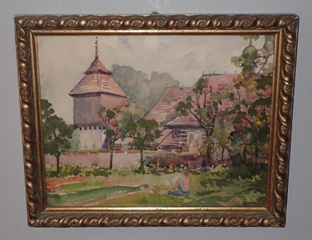 KOSTEL SV. PETRA A PAVLA SLAVOŠOV - MOUCHA LADISLAV