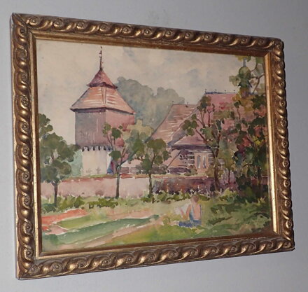 KOSTEL SV. PETRA A PAVLA SLAVOŠOV - MOUCHA LADISLAV