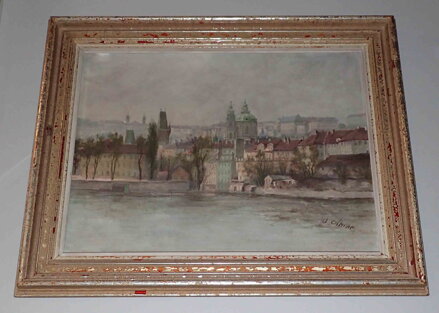 POHLED NA HRADČANY - OTMAR JAROSLAV