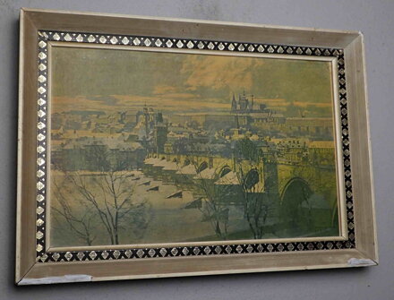 POHLED NA HRADČANY - ŠETELÍK JAROSLAV