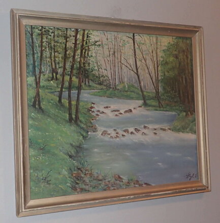 POTOK V LESE - ŠTYCH V.