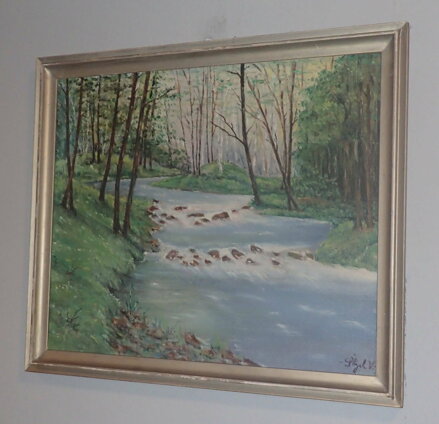 POTOK V LESE - ŠTYCH V.