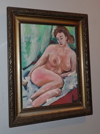 AKT LEŽÍCÍ ŽENY - ŠVADLENKA BOHUSLAV