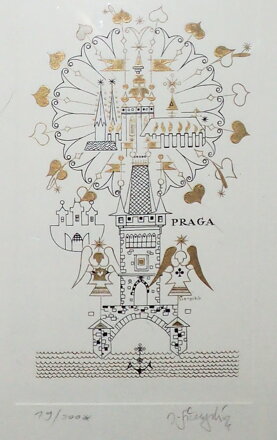 PRAGA PRAHA MOSTECKÁ VĚŽ - ŠVENGSBÍR JIŘÍ