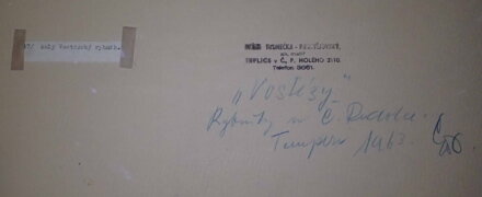 MALÝ VOSTÉZKÝ RYBNÍK U ČESKÉHO RUDOLCE - TRUNEČKA PROSTĚJOVSKÝ EVŽEN