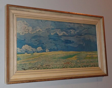 OBILNÉ POLE POD BOUŘKOVÝMI MRAKY - VAN GOGH VINCENT WILLEM