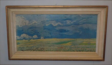 OBILNÉ POLE POD BOUŘKOVÝMI MRAKY - VAN GOGH VINCENT WILLEM