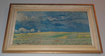 OBILNÉ POLE POD BOUŘKOVÝMI MRAKY - VAN GOGH VINCENT WILLEM