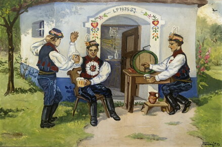 VESELÍ U PIVA NA SLOVÁCKU - FLEKÁČ JOSEF