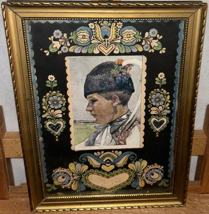 PORTRÉT CHLAPCE V KROJI - PLESNIVÝ VINCENT - REPRODUKCE PORTRÉT CHLAPCE V KROJI - PLESNIVÝ VINCENT - REPRODUKCE