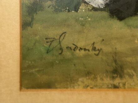 POHLED DO KRAJINY - SADOVSKÝ FRANTIŠEK