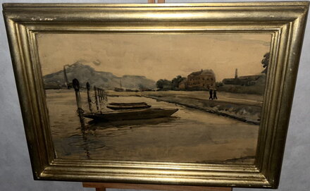 PRAMICE V PŘÍSTAVU - RIEDL JAROSLAV