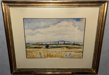 VES V LETNÍ KRAJINĚ - RAMBOUSEK JAN