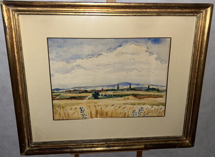 VES V LETNÍ KRAJINĚ - RAMBOUSEK JAN